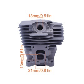 Mtanlo 47mm Cylinder Piston Kit Carburetor Kit Fit for Stihl MS362 MS362C Chainsaw Replace Part 11400201200