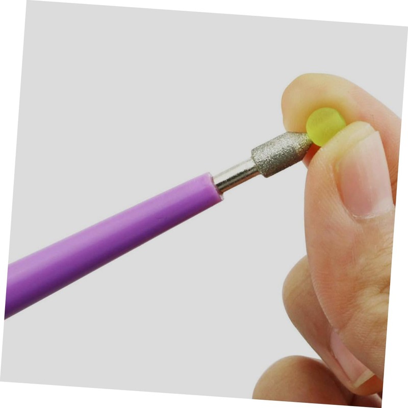 LALAFINA 5pcs Beading Tools Set Diamond File Bead Reamer Kit