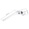 uxcell Toilet Flush Lever Handle, Push Button Toilet Tank Handle