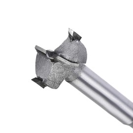 Boxonly 3Pcs Woodworking Hole Opener Drill Bit 21mm+22mm+23mm Forstner Drill Bits Tungsten Carbide Wood Hole Saw Hinge Drilling Boring Bit Cutter