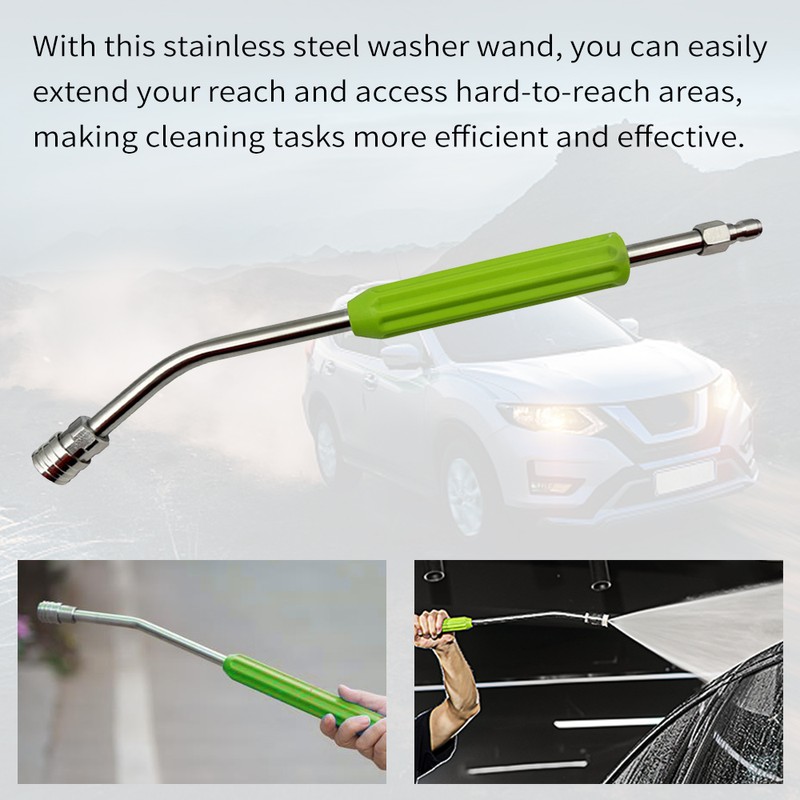 Pressure Washer Extension Wand Stainless Steel Washer Wand 1/4 inch