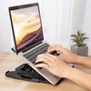 Cozioz Adjustable Ergonomic Laptop Stand with Phone Holder & 360°