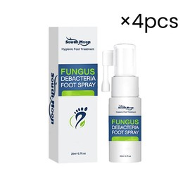 South Moon 1/2/4pcs Foot Care Spray Contains glycerin, tea tree oil Moisturizes, dry feet Fresh Scent - Specification: 4pcs