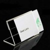 Young21 20Pcs 9Cmx6Cm Acrylic Sign Display Label Price Name Card