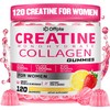 Creatine for Women with Collagen & BCAAs, 120 Ct Creatine