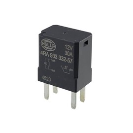 HELLA 933332571 Relay, Main Current - 12V - 4-pin Connector