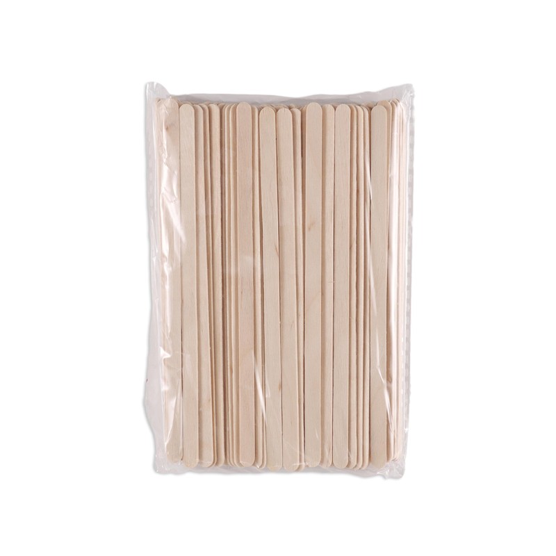 200/500/1000pcs Wood Craft Sticks Eyebrow Waxing Sticks Small Face Wax
