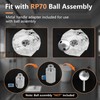 RP41661 Replacement Shower Faucet Handle for Delta and Peerless Single