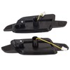 HECASA Front Fender Side Marker Lights Compatible with 2008 2009