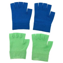 Guantes Hidratantes para Manos sin Dedos, Tejido Cómodo, 2 Pares, Ayudan a Absorber Crema y Evitan Manchas Uso Nocturno y Trabajo