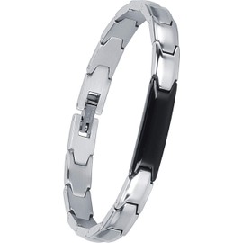 Smarter LifeStyle Elegant Matching Couples Bracelet, Distance Bracelet Couple Bracelet, Matching Bracelet for Couples Long Distance, Surgical Steel Love Bracelet (Hers/Women's Bracelet Only)