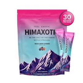 HIMAXOTIC Hydrate - Razzleberry - Watermelon - Sugar Free - Electrolytes - Food based Ingredients Only:_Razzleberry