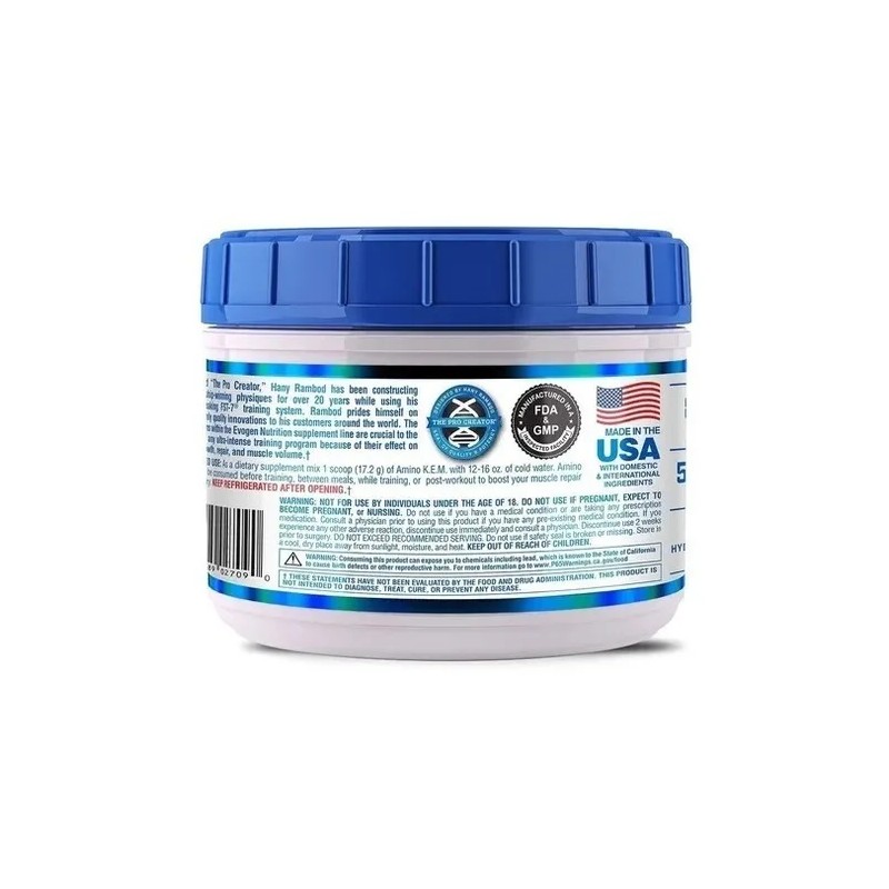 Aminoácidos Esenciales Evogen Amino Kem 30 Servicios