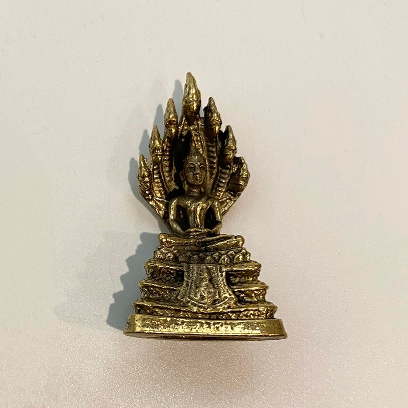 VIE Miniature Brass Hindu Figurine, 90, Multicolor, One Size