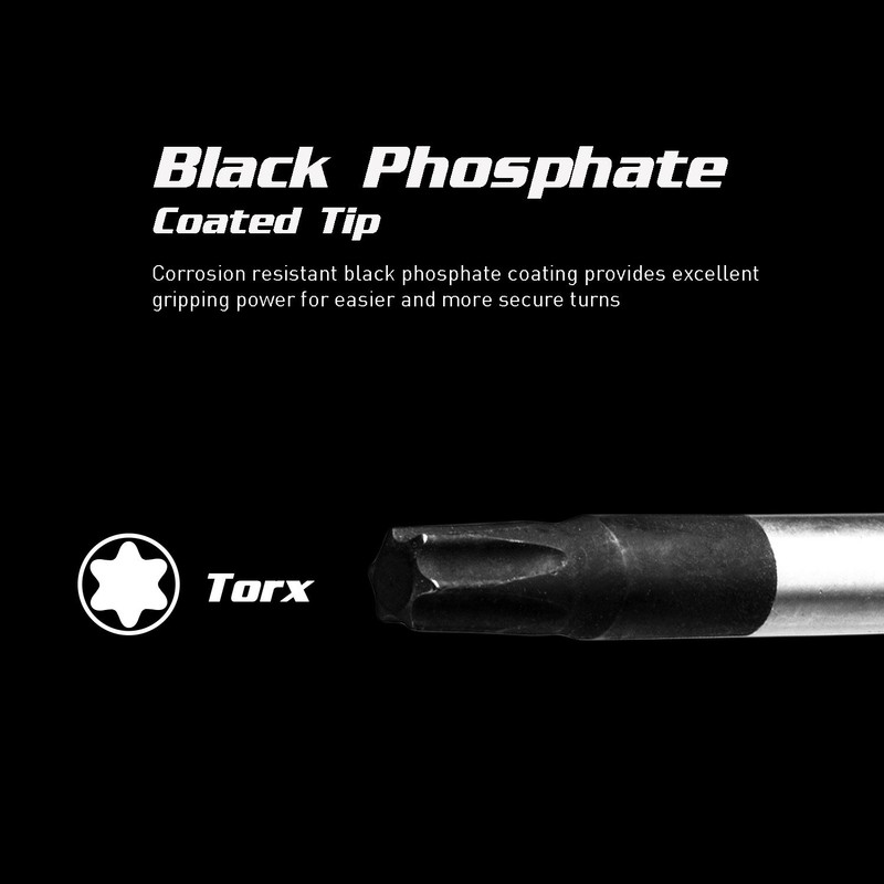 Capri Tools Kontour Star Screwdriver Set, 6-Piece with The Mechanics