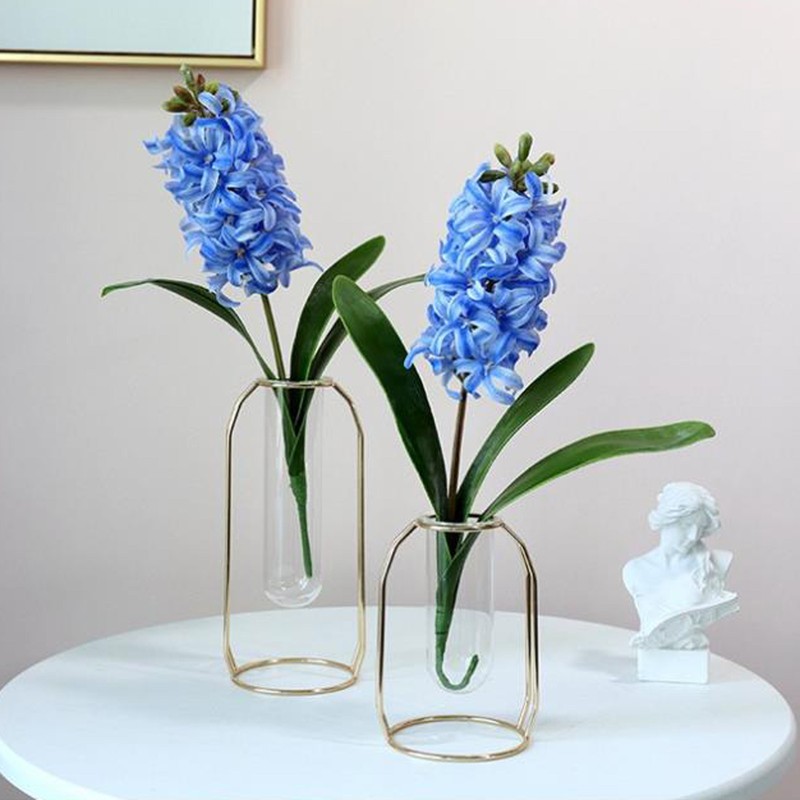 2pcs Artificial Hyacinth Orientalis Bouquets Beautiful High Simulation Flower Branch