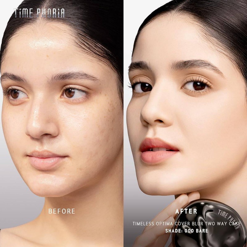 TIMEPHORIA Base de Maquillaje en Polvo Timeless Optima, Alta Cobertura