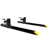 Titan Attachments 30" Light-Duty Clamp-On Pallet Forks Rate 1500 LB