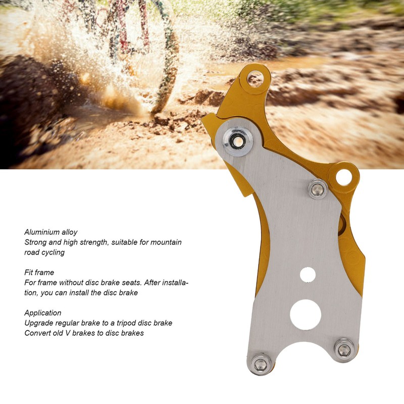Disc Brake Adapter CNC Integrated Process Aluminum Alloy Fixed Seat