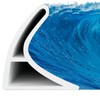 78" Shower Threshold Water Dam Barrier|3cm High Flexible Door Seal