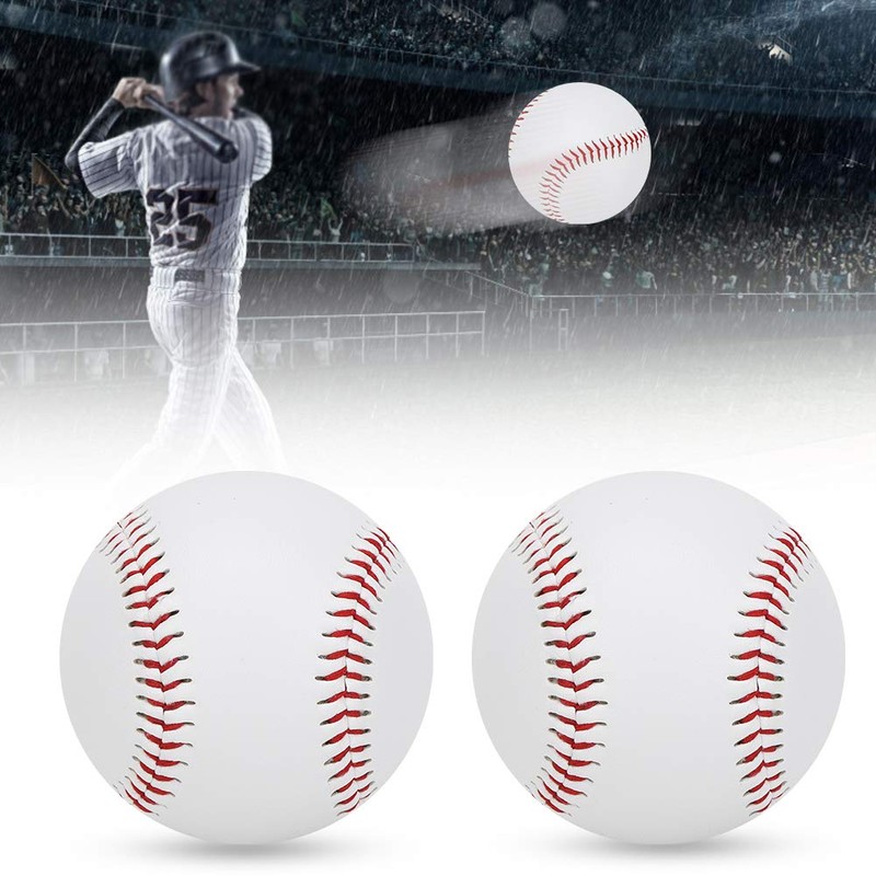 Drfeify Soft Baseball, PU Elastic Practice Soft Baseball Soft Filling