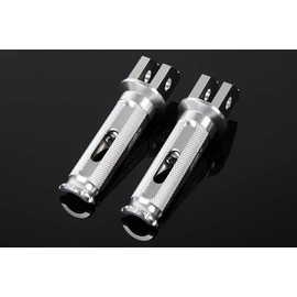 SSK Machined Aluminum Step Racing Type for Riders, Mounting Part Color: Silver Step Bar Color: Silver YAMAHA MT-09 2014-2017 XSR900 2016-2018 MT-09 Tracer 2015-2017