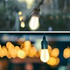 Leadleds 15 Pack S14 LED String Light Bulbs, Shatterproof Vintage