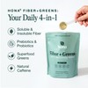 Hona Fiber + Greens, Gut & Superfood Blend, Greens Powder