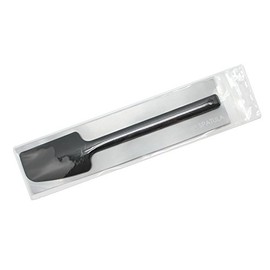 Blanche Assassier SO Silicone Spatula, Black, Approx. 2.3 x 10.4 inches (58 x 265 mm)
