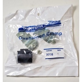 Superstrut THOMAS & BETTS SUPERSTRUT A716 1" CUSHIONED CLAMP YELLOW ZINC (QTY. 8)