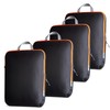 OW-Travel Easy to Organise Compression Packing Cubes for Suitcases. 4