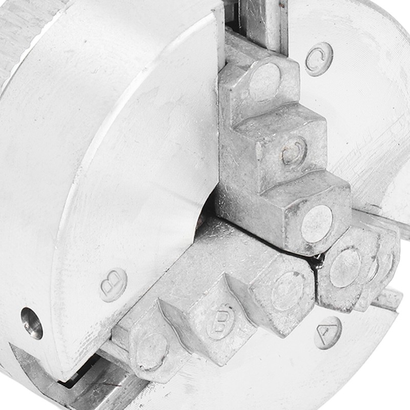 3 Jaw Chuck Set Self Centering Lathe Chuck Plate with