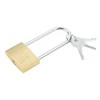 Suki Padlock 40 mm Brass Padlock with Long Shackle – Pack of 1, 6201132
