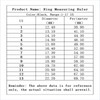 1 Pack US Ring Sizer Measuring Gauge, 1-17 US Rings