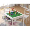 UTEX 2-in-1 Kids Multi Activity Table and 2 Chairs Set