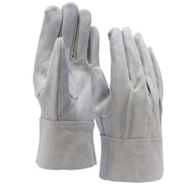 Otafuku Glove #449 Leather Gloves, Cowhide Split Leather, Outer Sewn, L