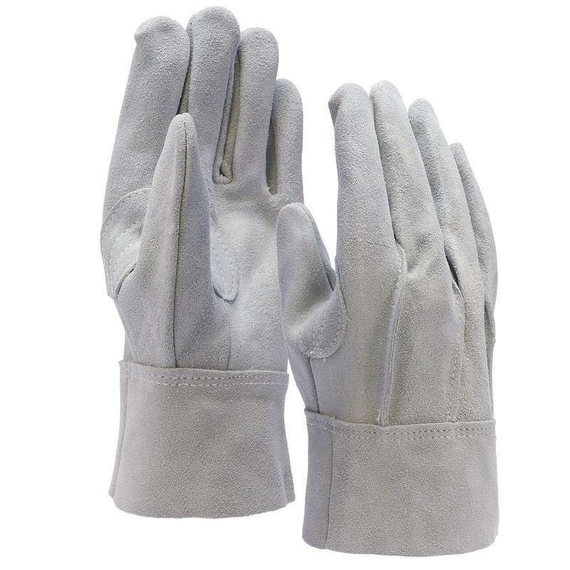 Otafuku Glove #449 Leather Gloves, Cowhide Split Leather, Outer Sewn,