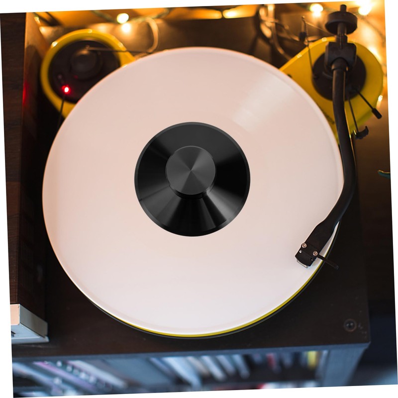 Operitacx Turntables Stabilizer Disc Stabilizer Record Clamp Vinyl Weight Record