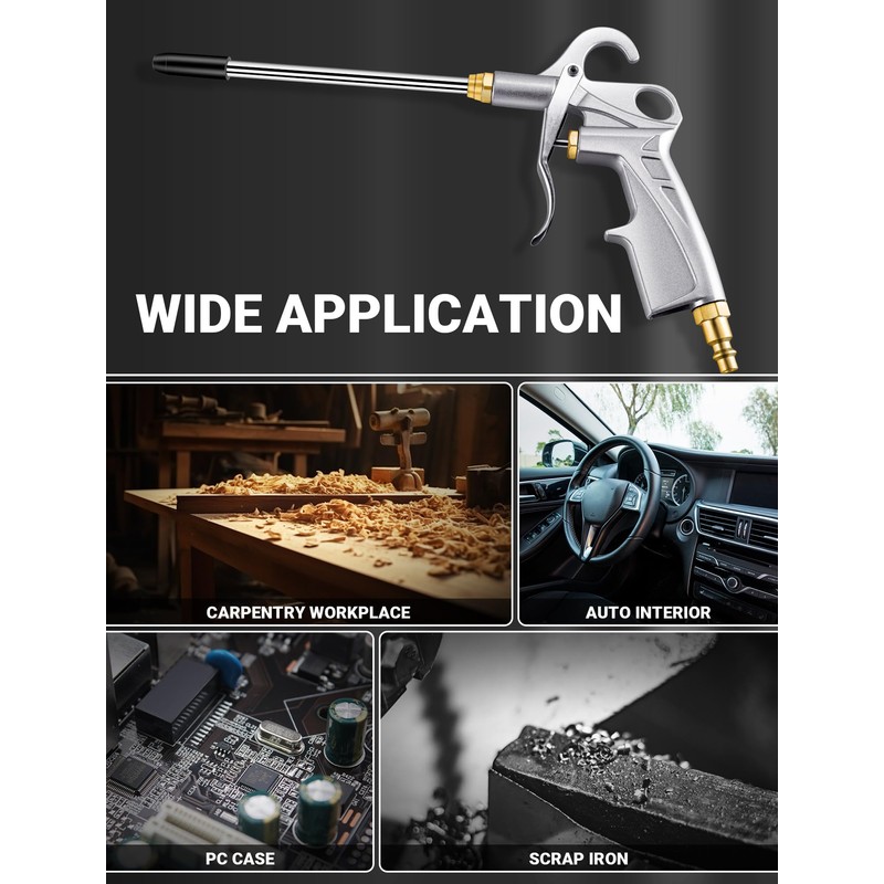 Heavy Duty Air Blow Gun Air Nozzle Blow Gun, Air