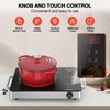 Electric Cooktop,Portable Electric Cooktop 1800W Single Burner Stove with Plug,Hot