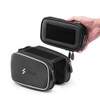VOANZO Large Capacity Bicycle Frame Bag, 6 Inches Cellphone TPU