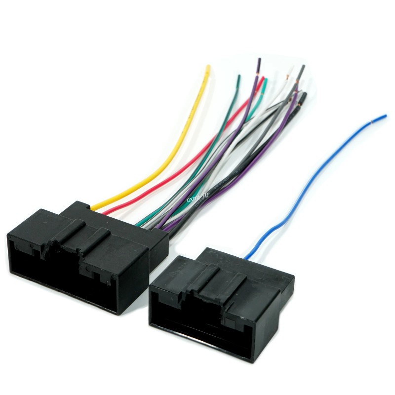 RED WOLF Car Radio Stereo Replacement Wiring Harness Plug Adapter
