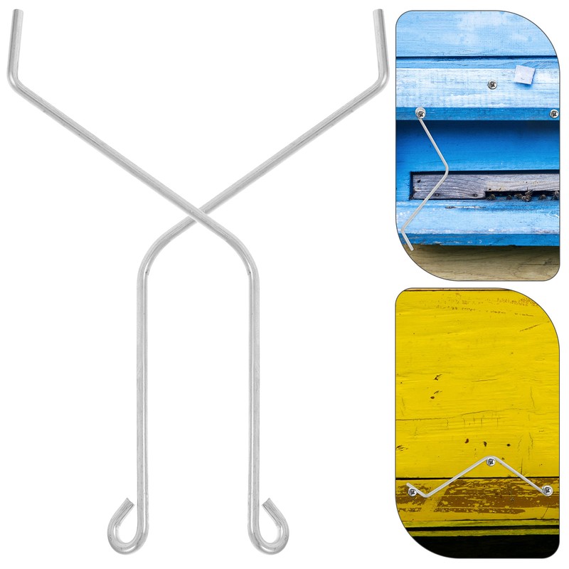10-Piece Stainless Steel Beehive Spring Clip Connector Set
