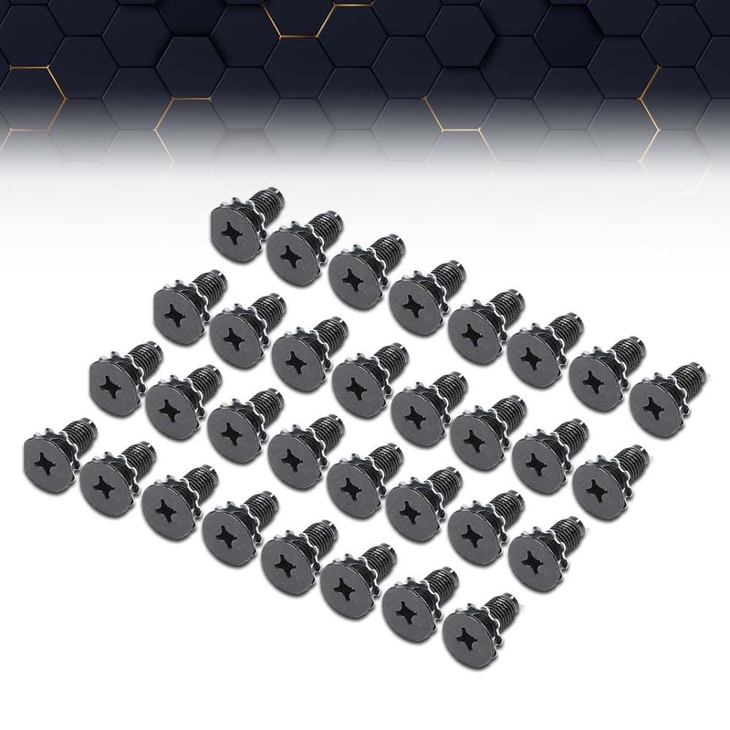 PIT66 Door Hinge Screw Kit Compatible with Ford Pickup Truck