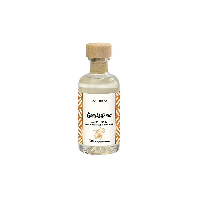 Puremetics Gesichtspflege Tonic, Gurke-Orange, 100ml (5)