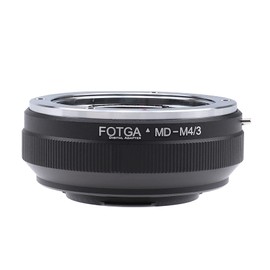 Hersmay MD-M4/3 Lens Adapter for Minolta MD MC Lens to Micro Four Thirds MFT M4/3 Adapter for GF5 GF6 GX1 GX7 GH2 GH3 GH5 GH5S GH6 For Olympus E-M1 EP3 EP5 EPM2 OM-D EM5 EPL3 EPL5