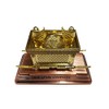 Statue Ark of The Covenant & Testimony Replica on Copper Base from Israel