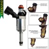 DAVRPES 6PCS BL3E-HB Fuel Injector Fuel Spray Nozzle 6 Holes
