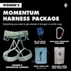 Black Diamond Women's Momentum Harness ATC Package, Beige, S