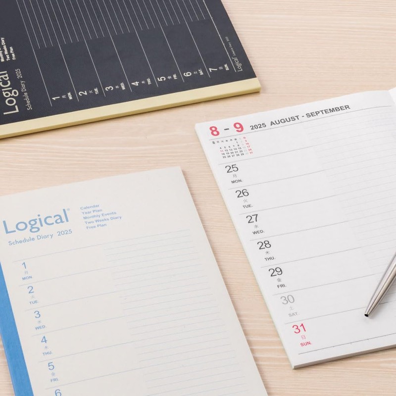 Logical Diary NS-A604-25AD 2025 Two-Week A/A6/Black